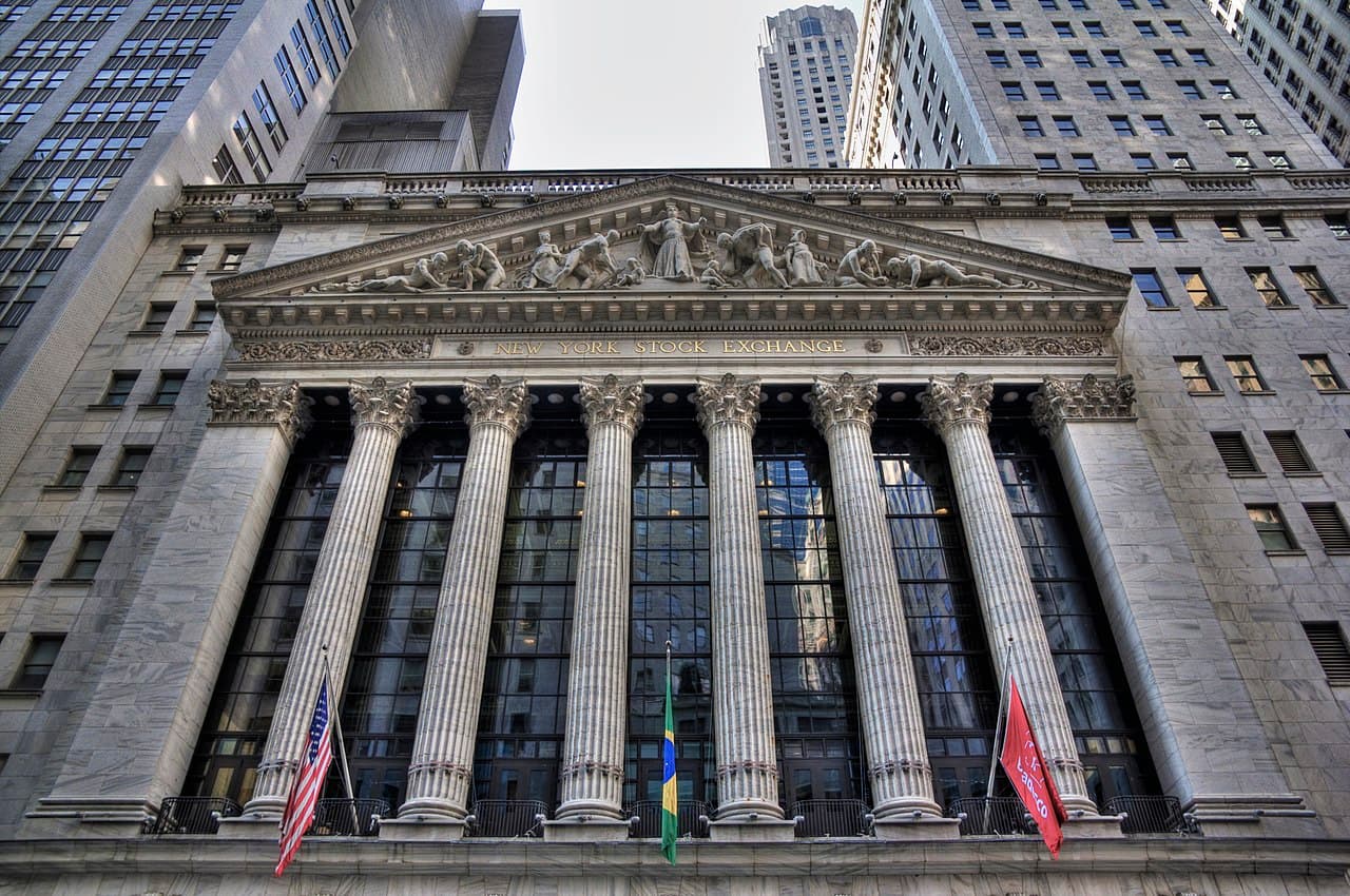 Stock trading floor